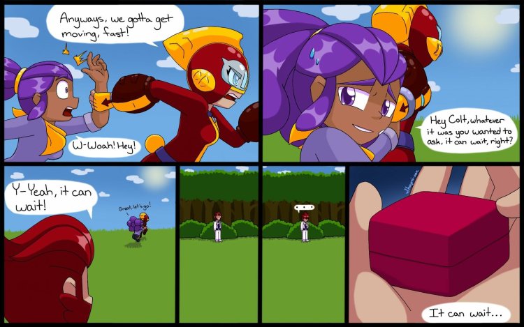 Shelley and Colt comics