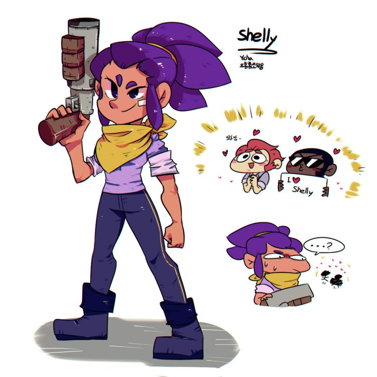 Shelly Bravo stars art