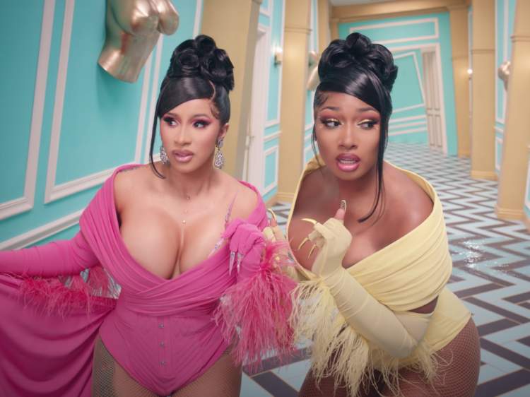 Cardi Bi and Megan Thee Stallion