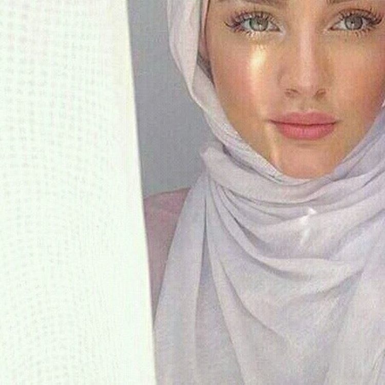 A fair -haired Muslim