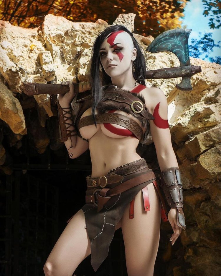 Octokuro Cosplay Kratos