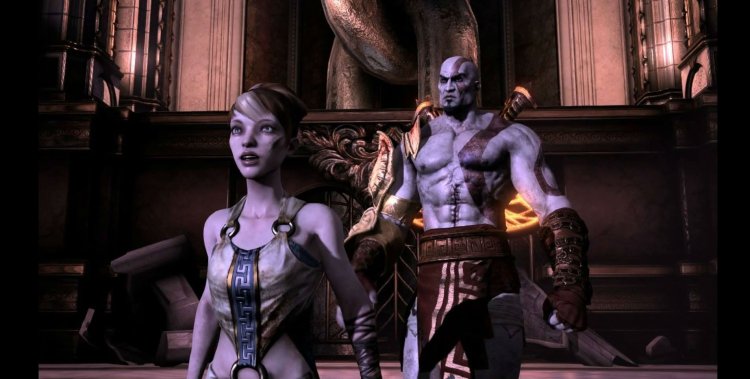 Kratos wife in God of War