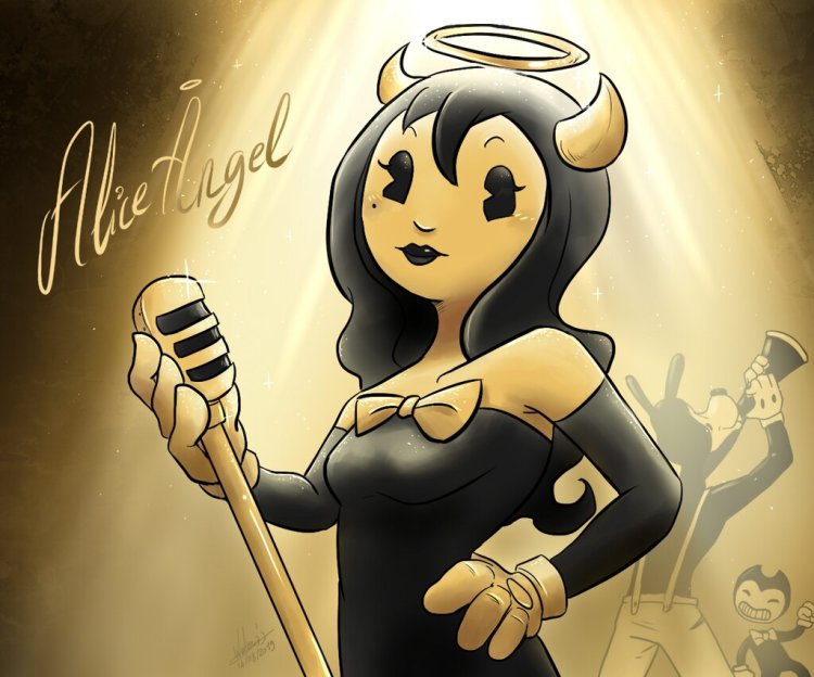 Angel Alice from Bendy Rule 34