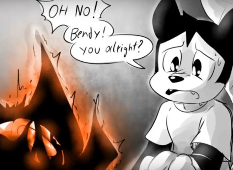 Fanart Bendy and Boris the Quest for the Ink Machine
