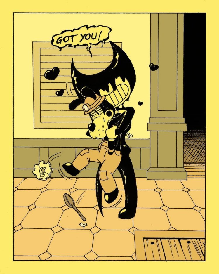 Bendy + Cartun Kat + Boris