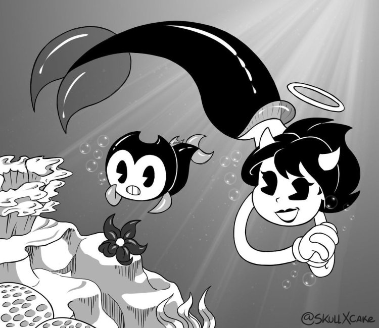 Bendy Angel Alice Rusalka