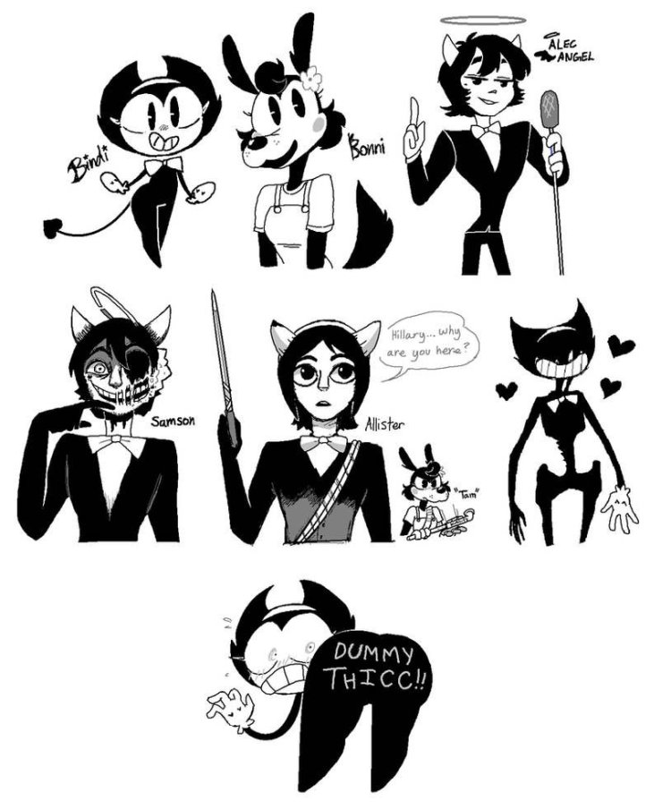 Angel Alice from Bendy Rule 34