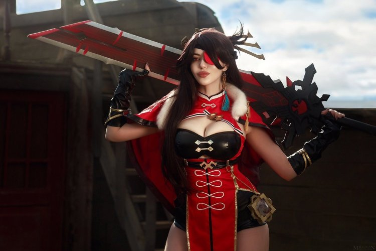 Alina Bekker cosplay 2b