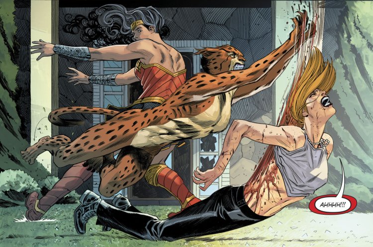The cheetah DC Comics