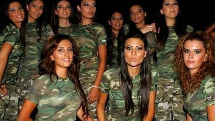 Girls in the Armenian Army