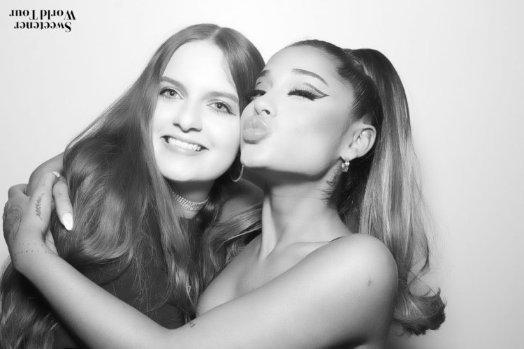 Ariana Grande Tattoos on the ear