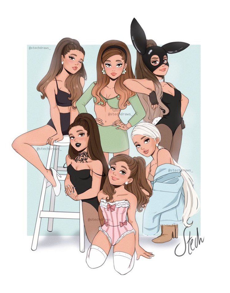 Ariana Grande cartoon