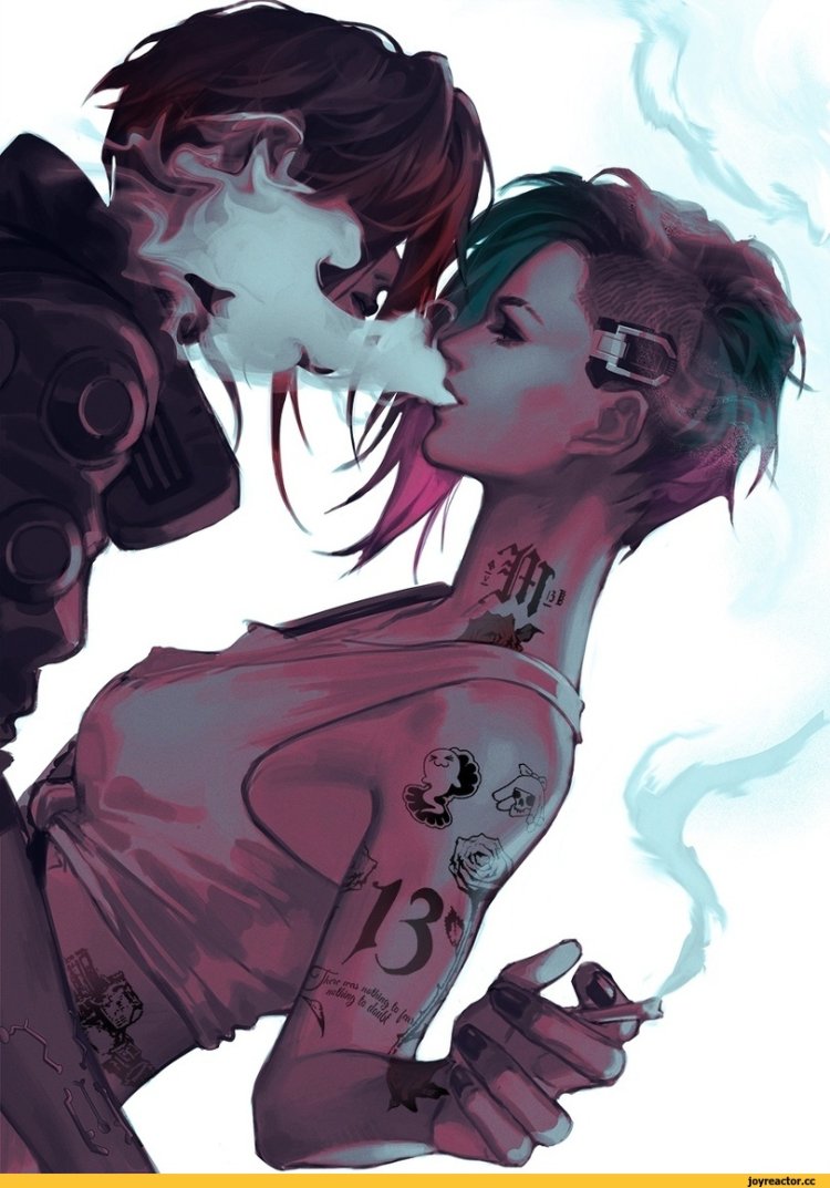 Cyberpunk 2077 Judy Alvarez Art