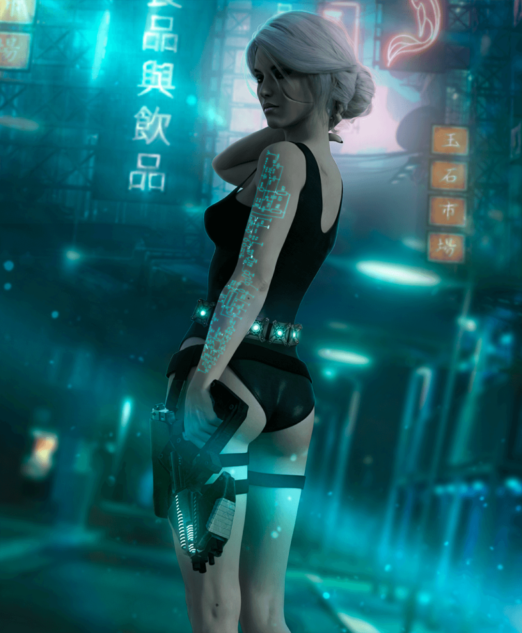 Cyri from Cyberpunk 2077