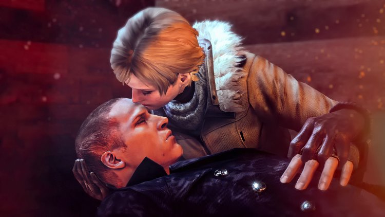 Sherry Birkin and Jake Müller Love