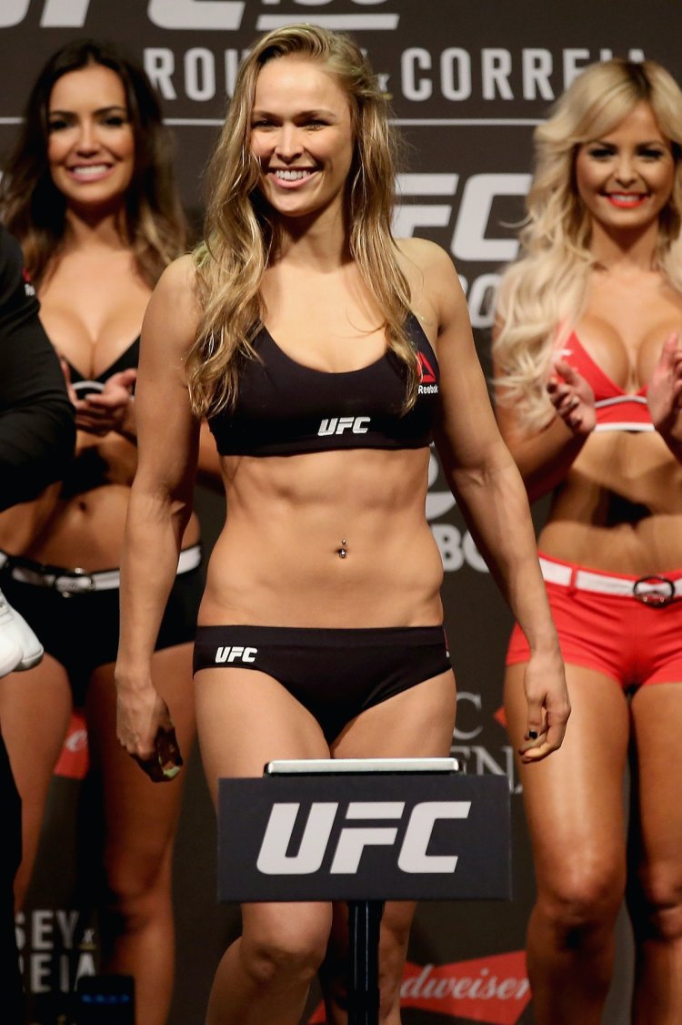 UFC champion Ronda Rosei