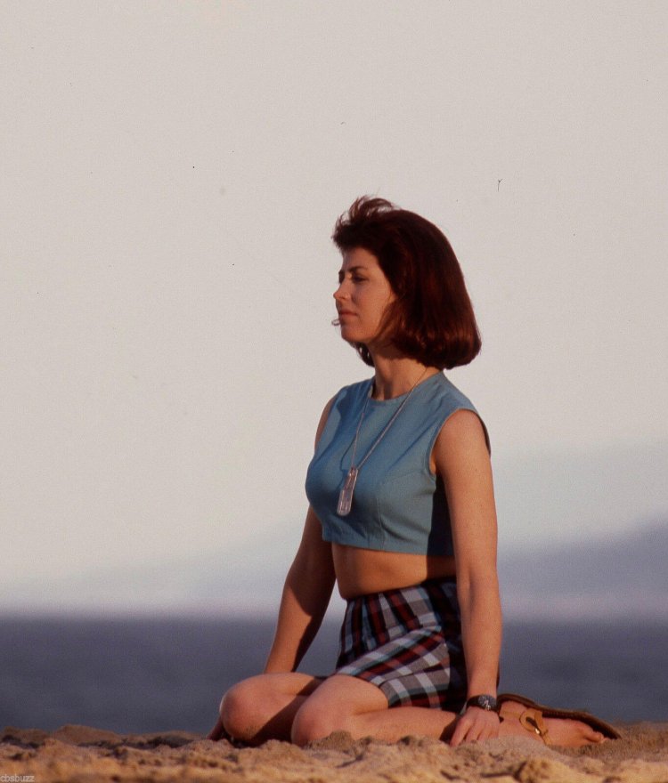 Dana Dileney in his youth in a swimsuit