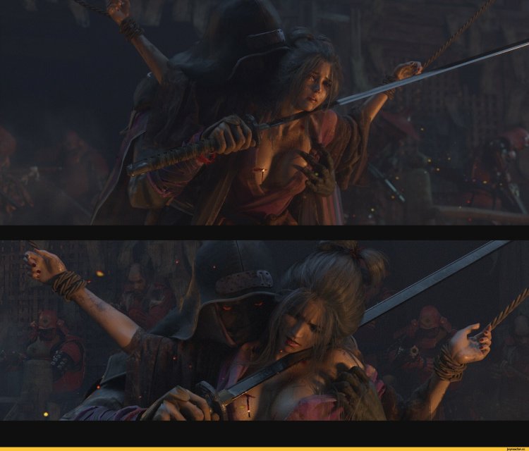 Sekiro Shadow Die Twice Kuro Naked