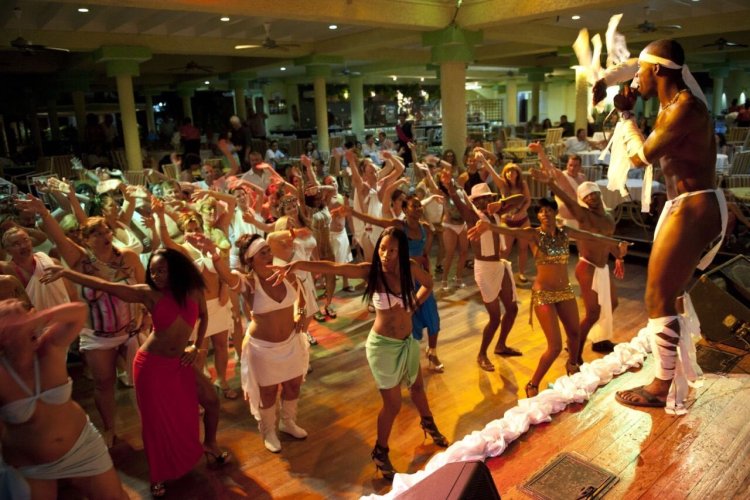 Hedonism II resort, black