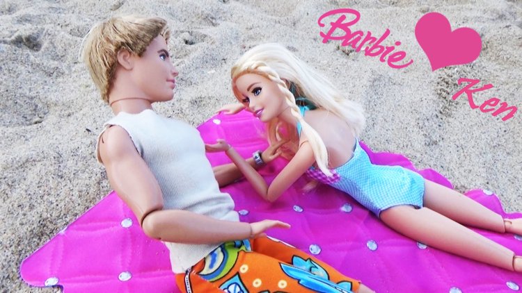Barbie and Ken Cartoon Dolls