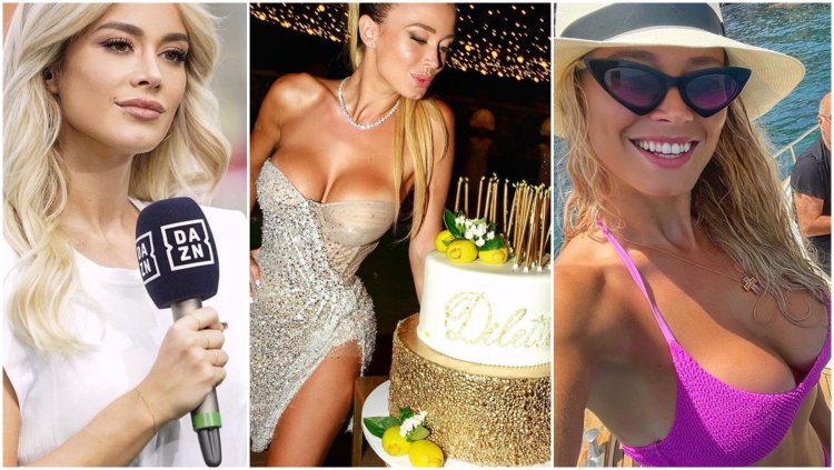 Italian presenter Diletta Lutta