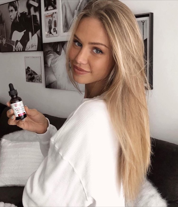 Girl with blond hair