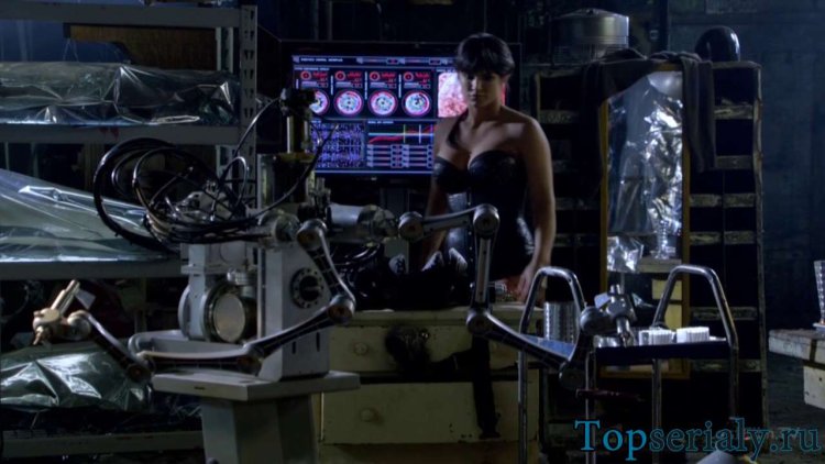 Gina Karano in the film "Almost Man"