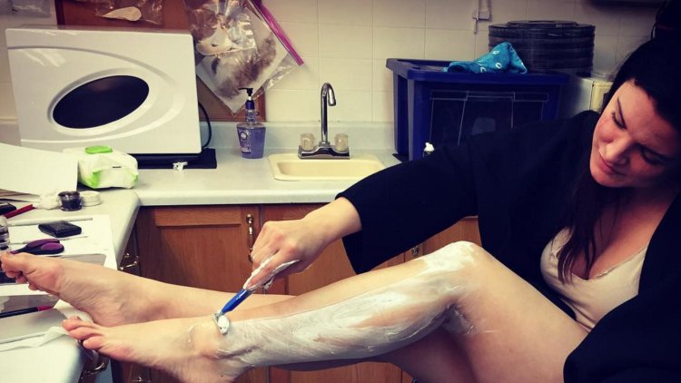 I shaved one leg with a regular machine