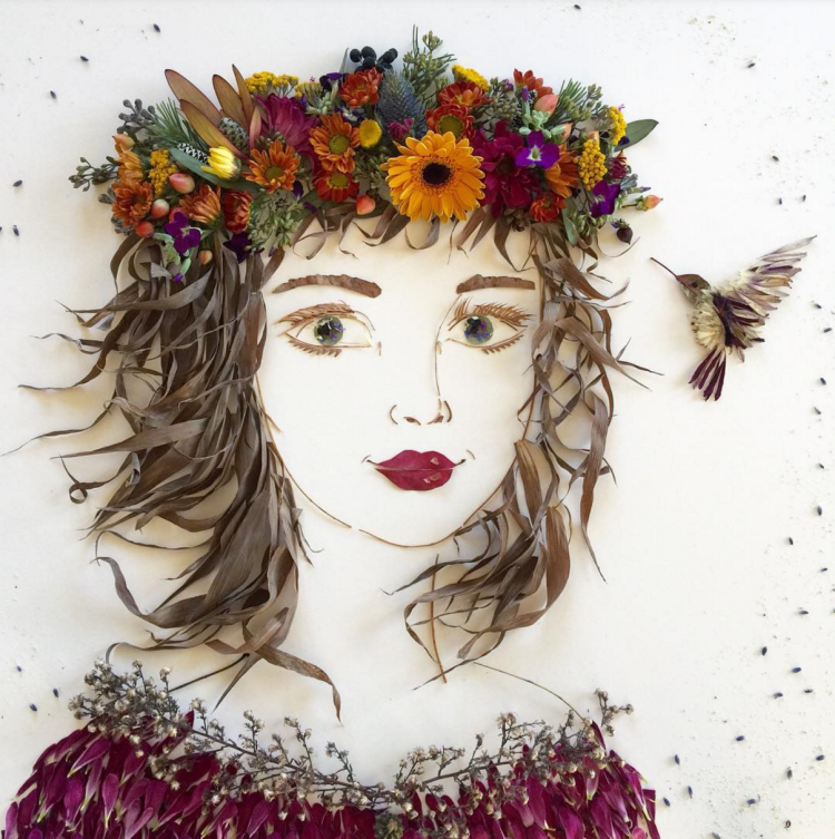 Flower paintings Vicki Rowlins