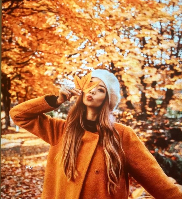 Autumn photo shoot