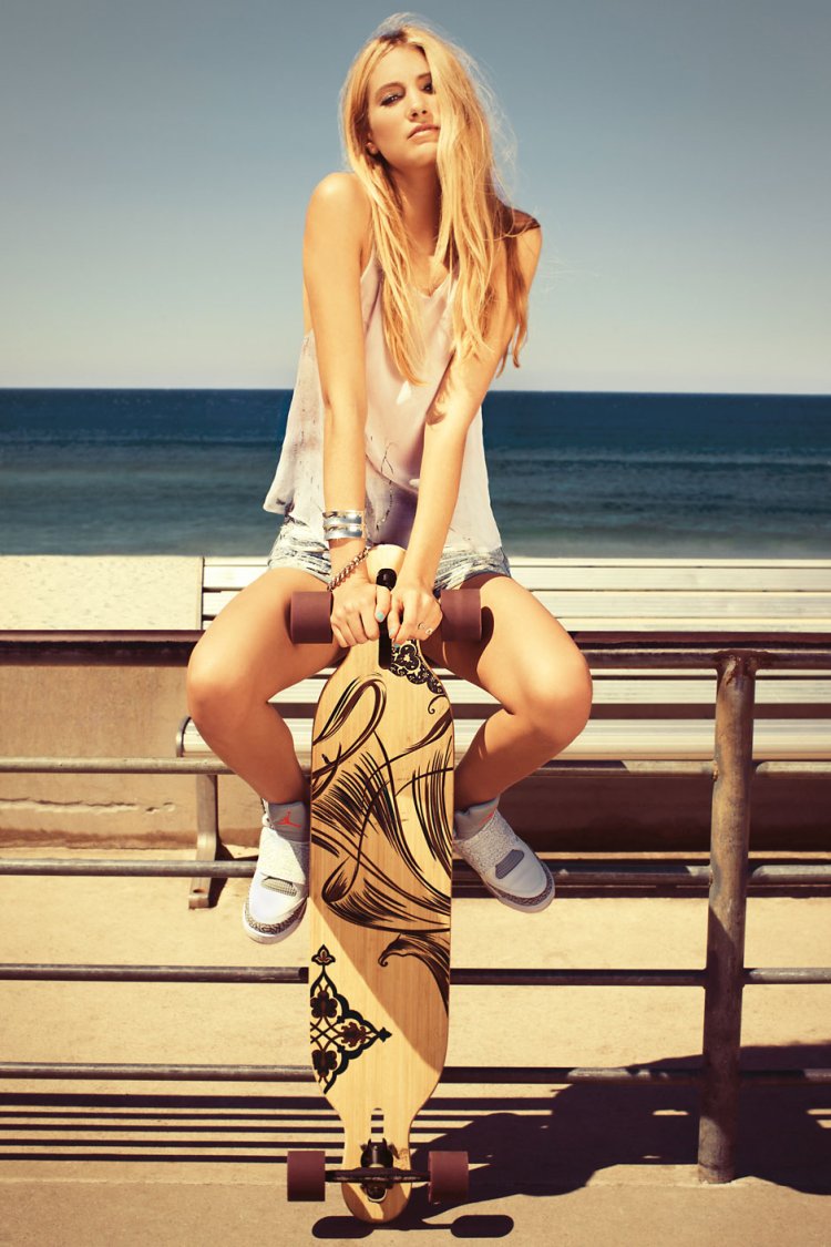 Summer photo shoots at sea