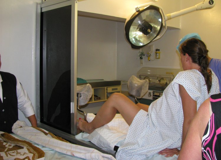 The camera at the doctor