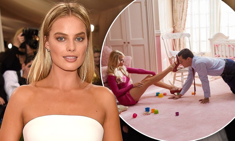 Margo Robbie and DiCaprio