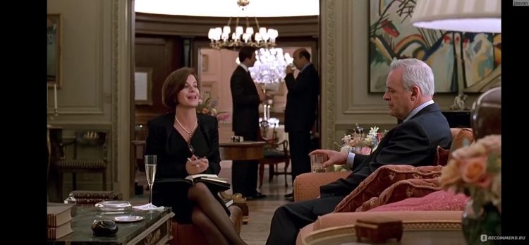 Claire forlani and Anthony Hopkins