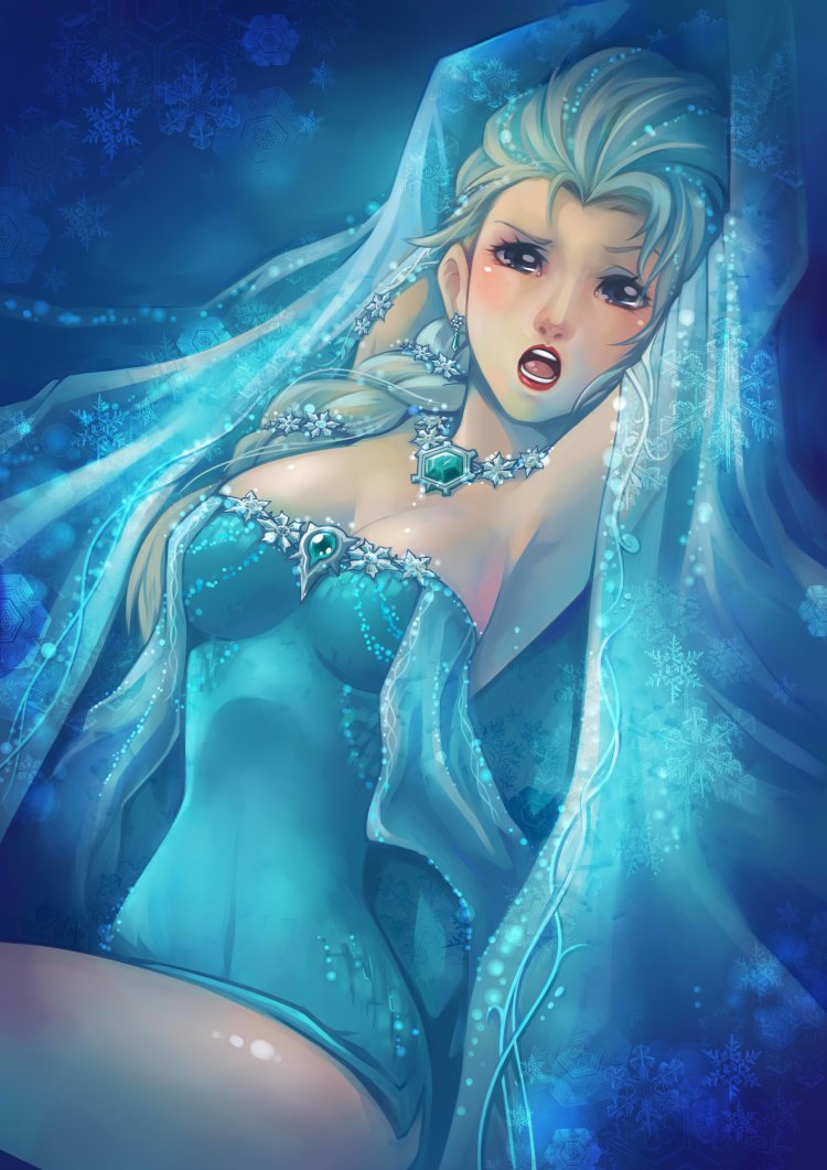 Dark Elsa Art