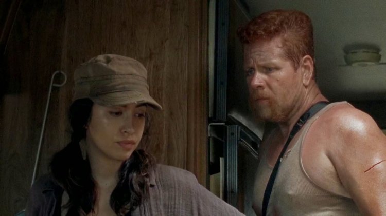 Walking dead Sasha and Abraham
