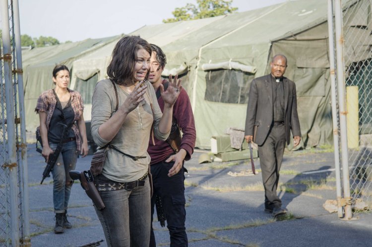 Walking dead Glenn and Tara