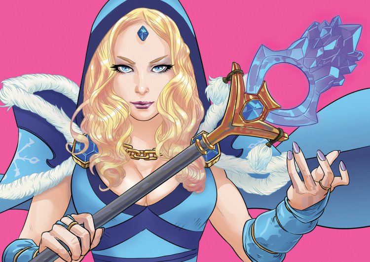 Dota 2 Ricky and Crystal Maiden