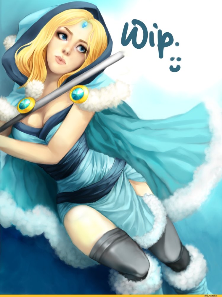 Crystal Maiden Dota 1