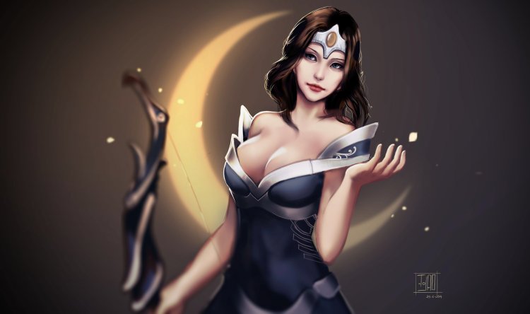 Mirana Dota 2 art