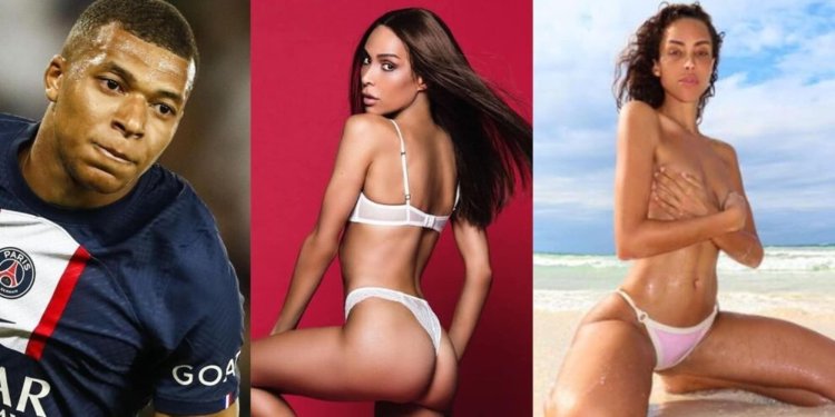 Kilian Mbappe meets ines