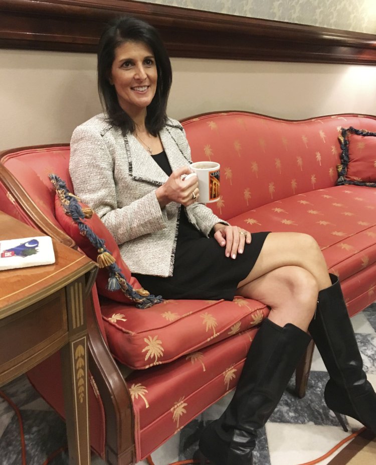 Nikki Haley legs