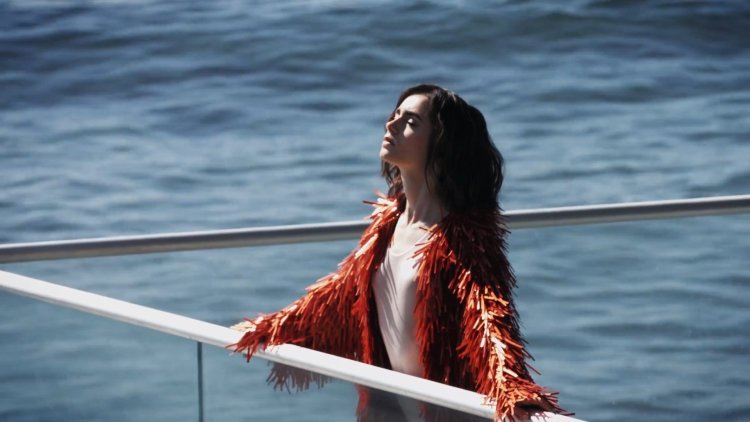Lily Collins Malibu