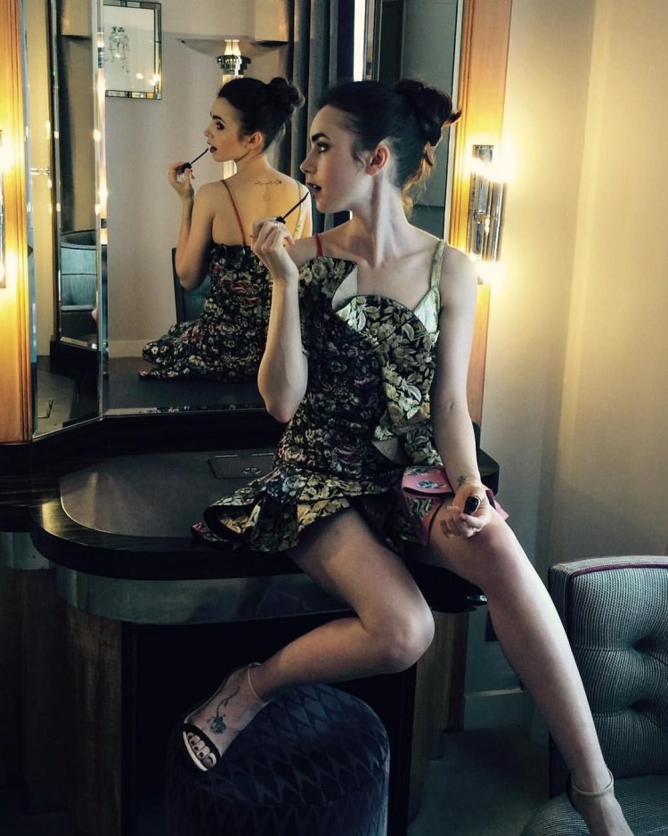 Lily Collins Instagram