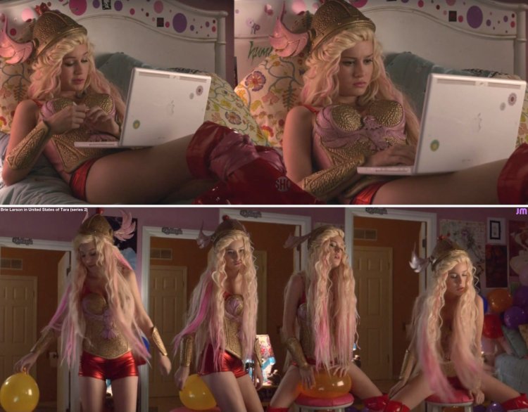 Brig Larson in Lower Lingerie Film