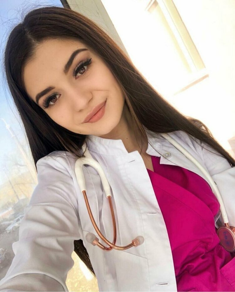 Beautiful girls doctors