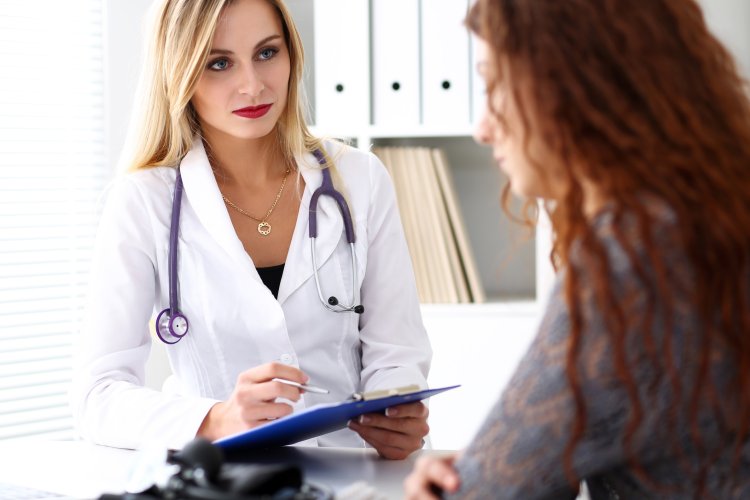 Beautiful doctors of a woman