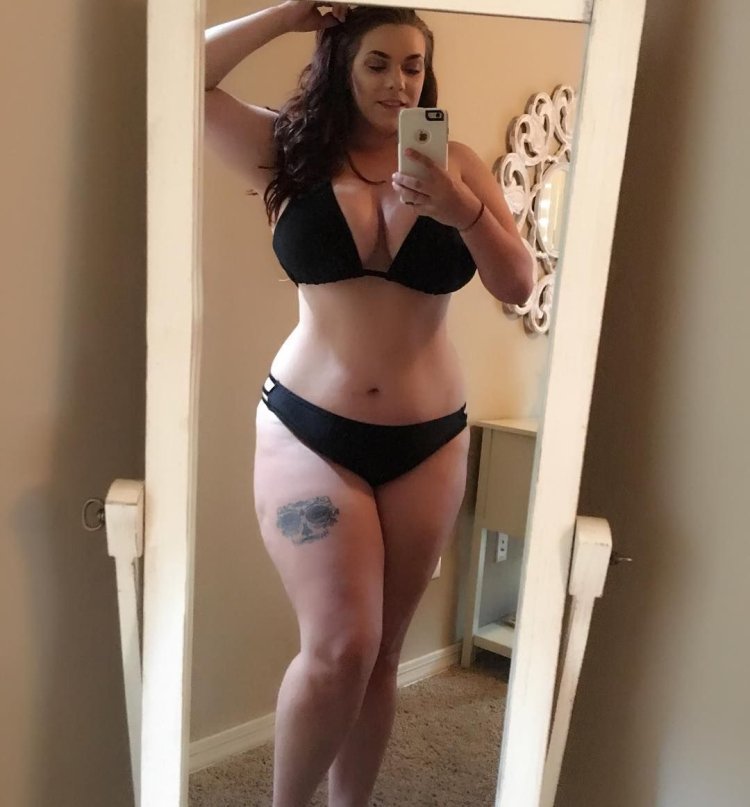 Bbw in beautiful underwear
