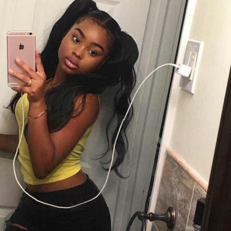 Selfies of African American women