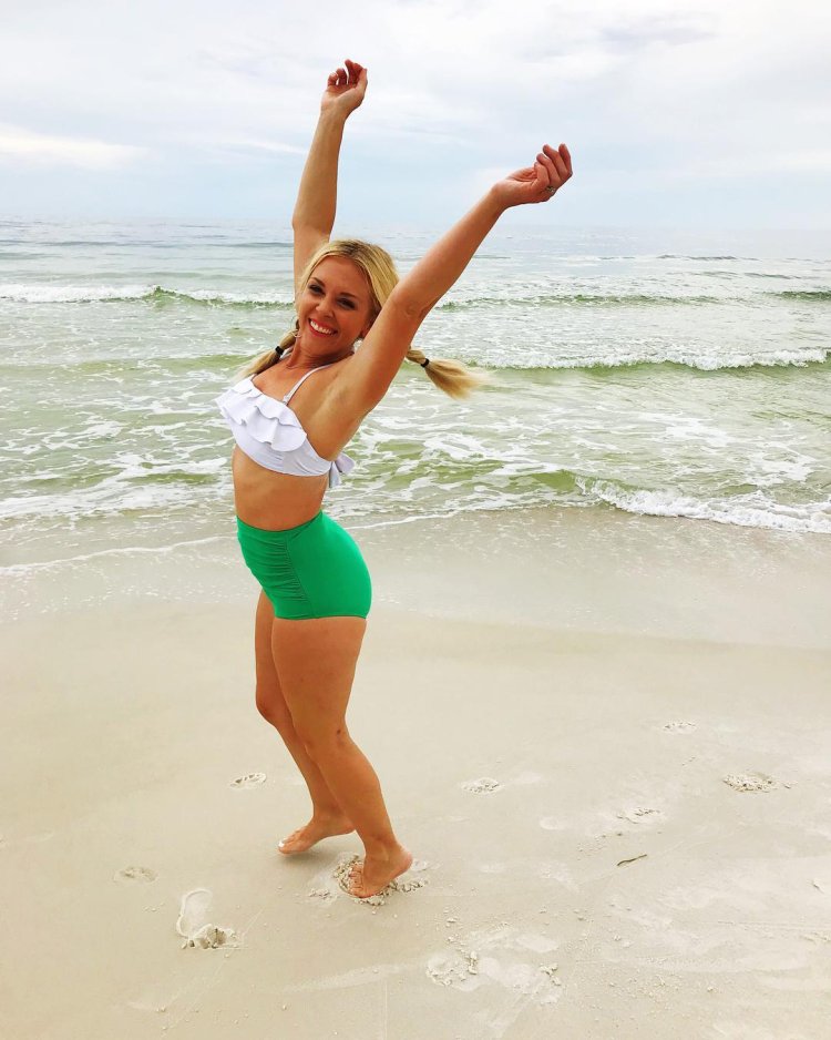 Ruth Wilson in swimsuits